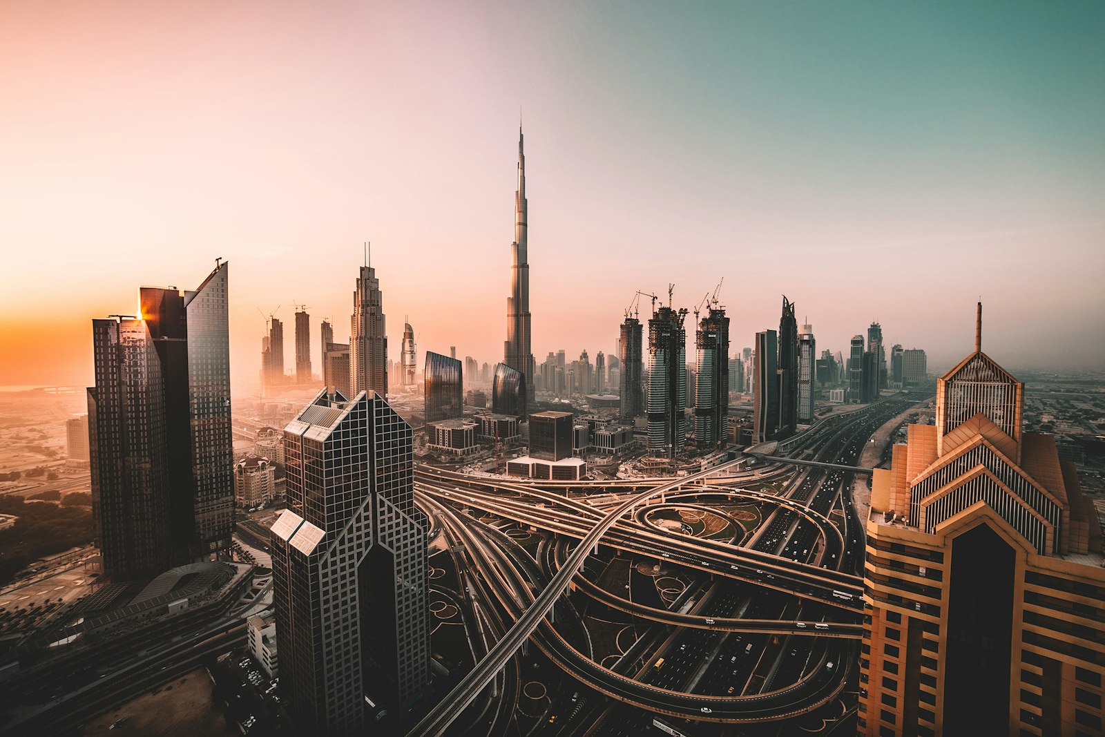 Dubai Skyline Backdrop